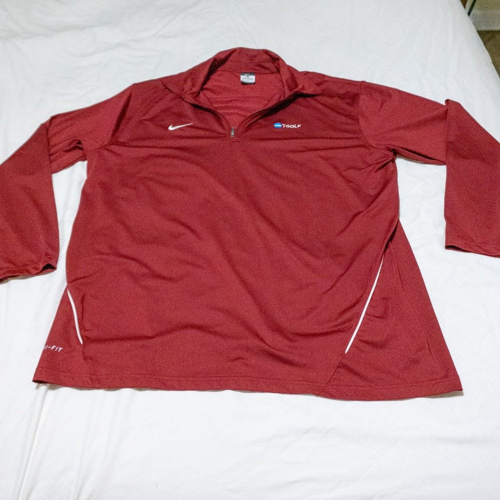 Nike XL Long Sleeve Men's Dri-Fit shirt XL Red